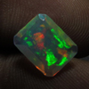 7x9 mm - Emerald Cut - AAAAAAAAA - Ethiopian Welo Opal Super Sparkle Awesome Amazing Full Colour Fire
